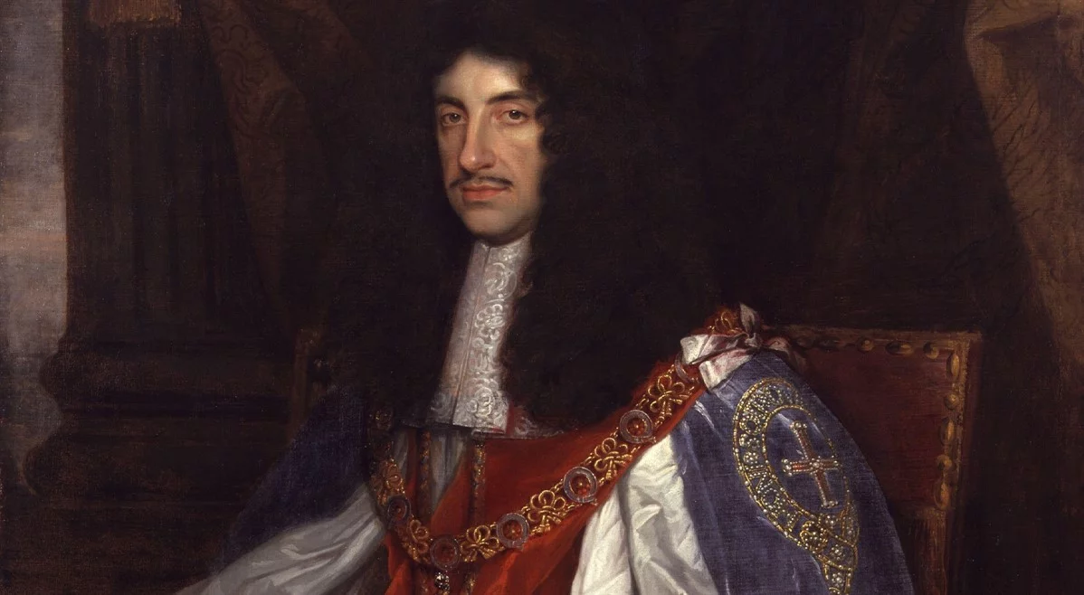 King Charles II painted by baroque painter John Michael Wright (1617–1694) or his studio.