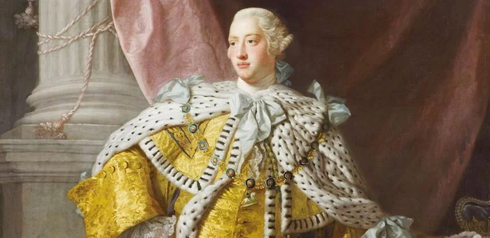 Portrait of King George III by Scottish portrait painter Allan Ramsay (1713-1764)