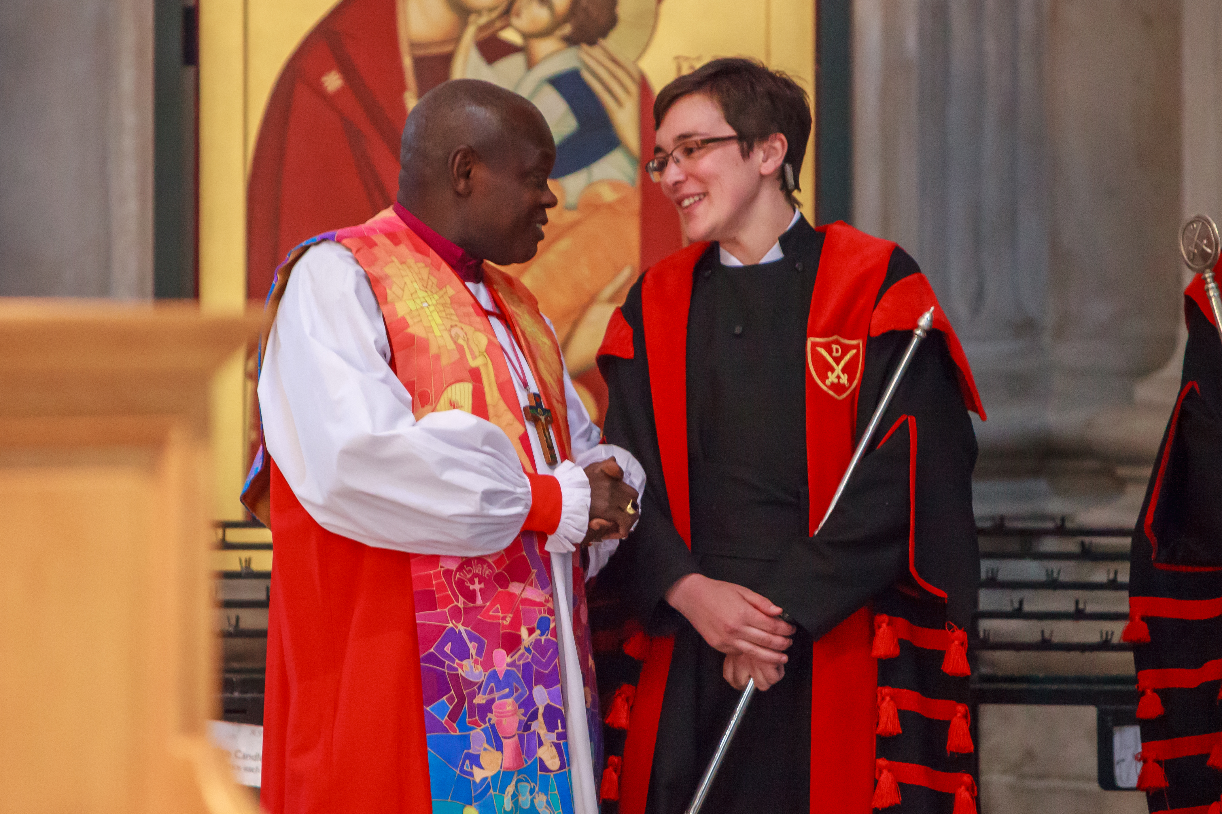 Clergy at the annual festival