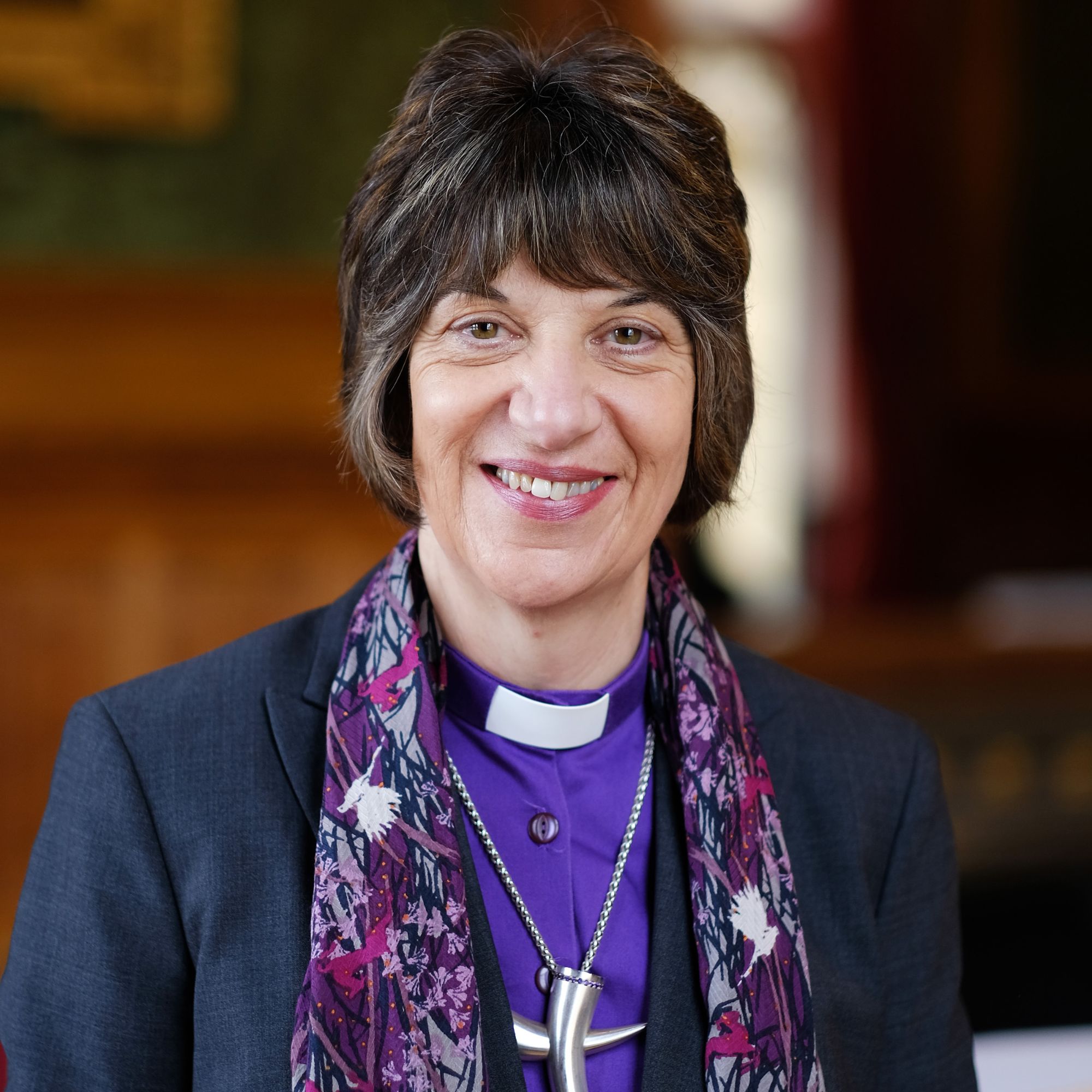 The Rt Revd Rachel Treweek, looking at the camera and smiling.